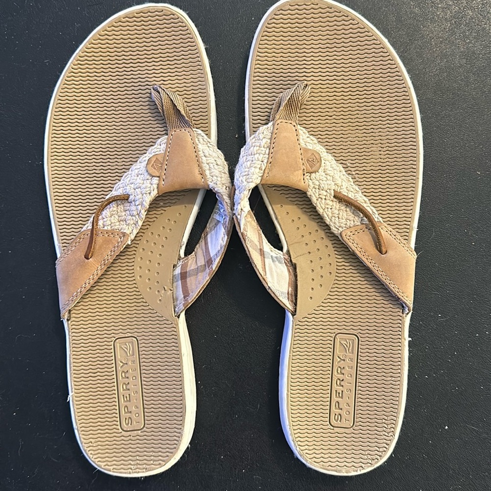 Sperry Parrotfish Sandals Flip Flops Size 9.5